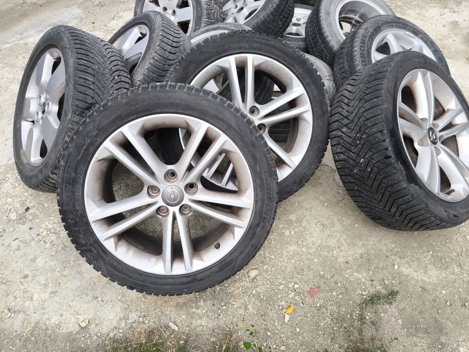 Джанти Опел Инсигния 2016г с хубави гуми