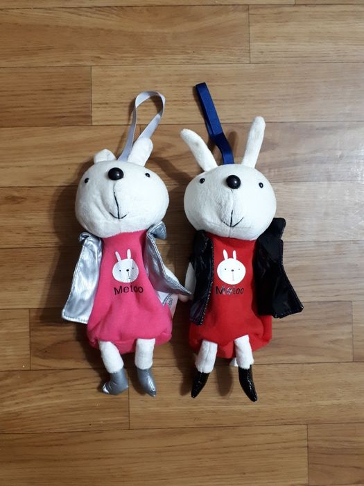 Игрушка мягкая "Зайчик-кошелек"