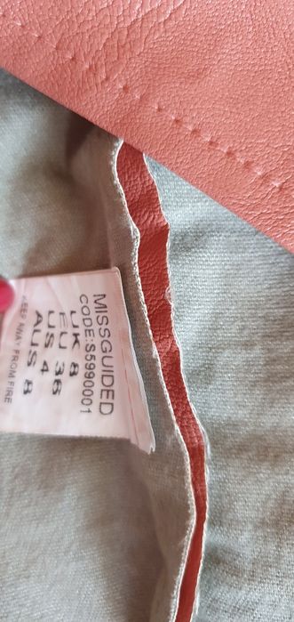 Fustă fete Misguided imitatie piele