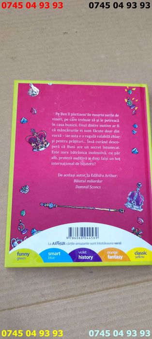 carte carti bunicuta hotomana David Walliams