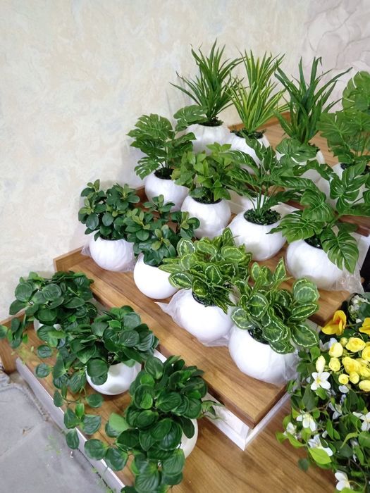 Искусственные цветы и деревья декоративные растения