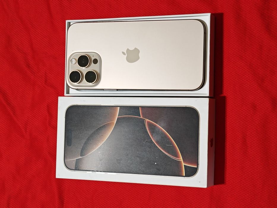 iPhone 16 Pro Max 256 gb ёмкость 100