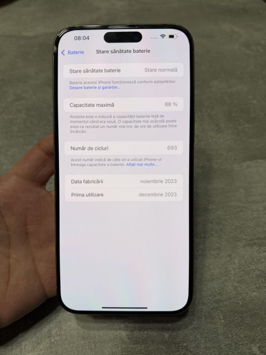 Iphone 15 promax natural titanium