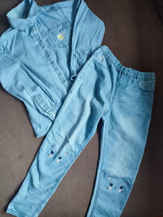 Дрехи за момиче  134см-9г.