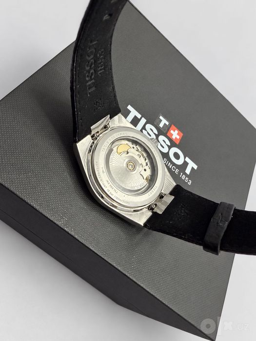 Tissot PRX Damascus Steel 38 мм — Powermatic 80, дамасская сталь