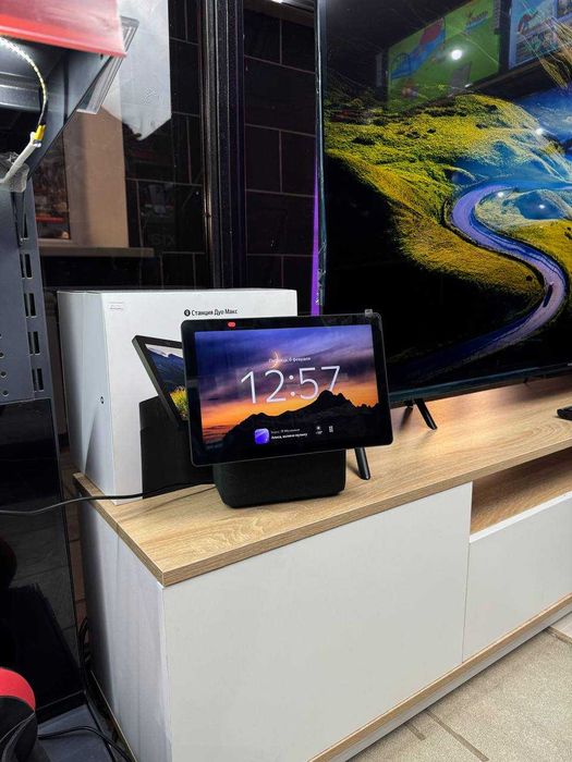 Умная колонка Яндекс Алиса станция Дуо Макс