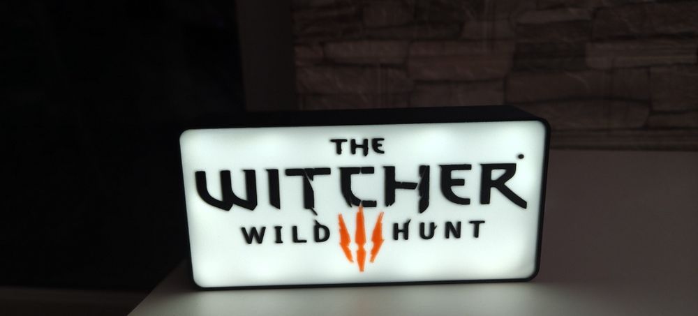 Lampa/lightbox The Witcher 3 Wild Hunt