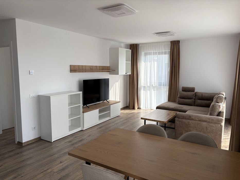 Inchiriez apartament in bloc nou, utilat si mobilat, 2 camere
