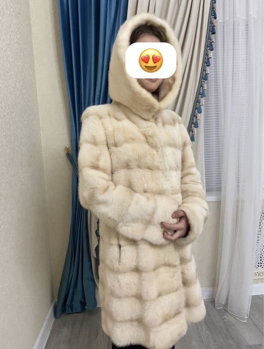 Норковая шуба б/у,