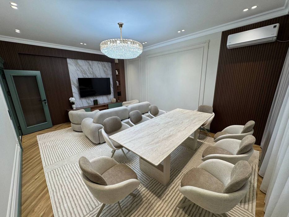 4-х комнатная просторная квартира| махтумкули улица| ремонт | 220м2