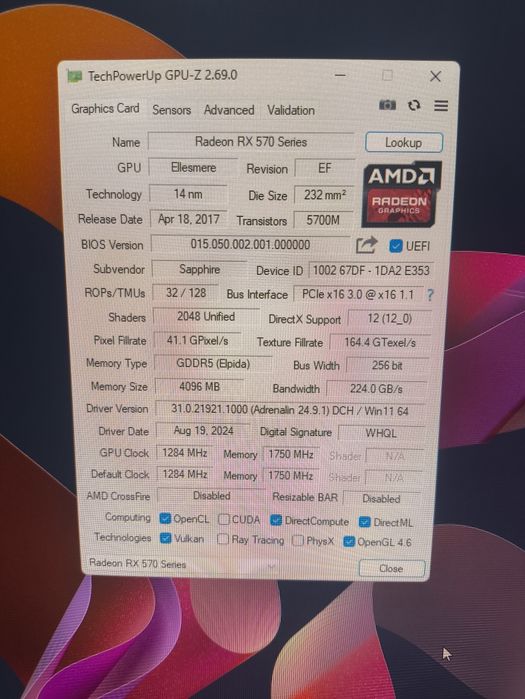 Видеокарты Sapphire RX