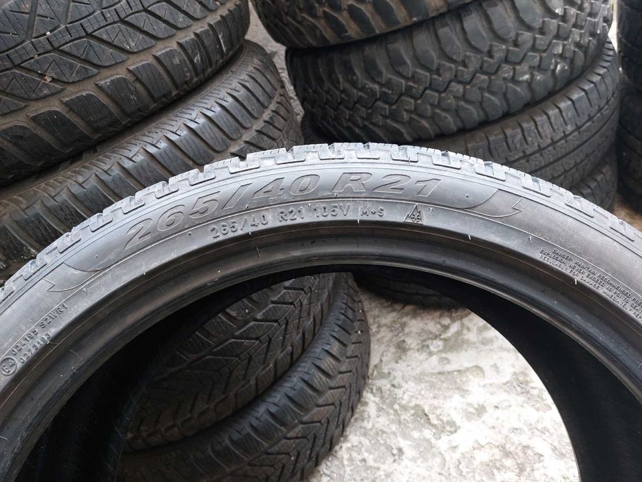 4бр.зимни PIRELLI спорт пакет 265/40/21-295/35/21 107W DOT 2615