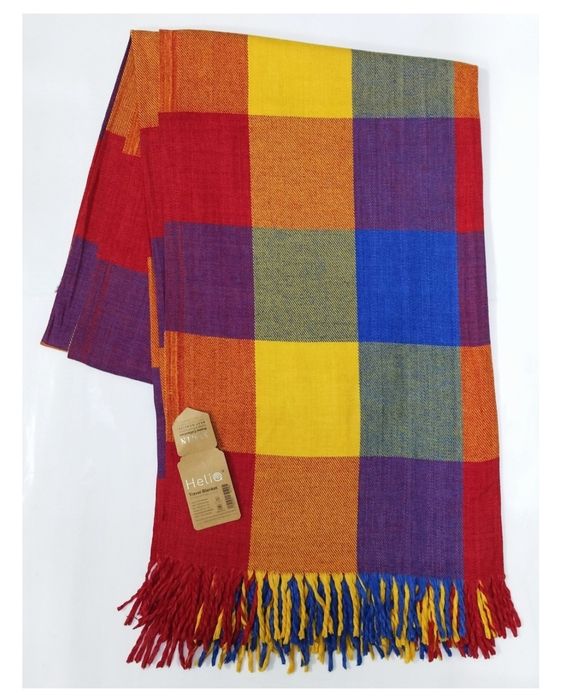 Плед SIMIN Иранский в клетку 150х200 см