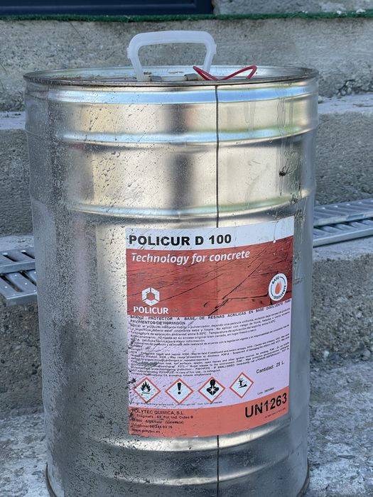 Vanzare lac pentru beton amprentat  pe baza solvent
