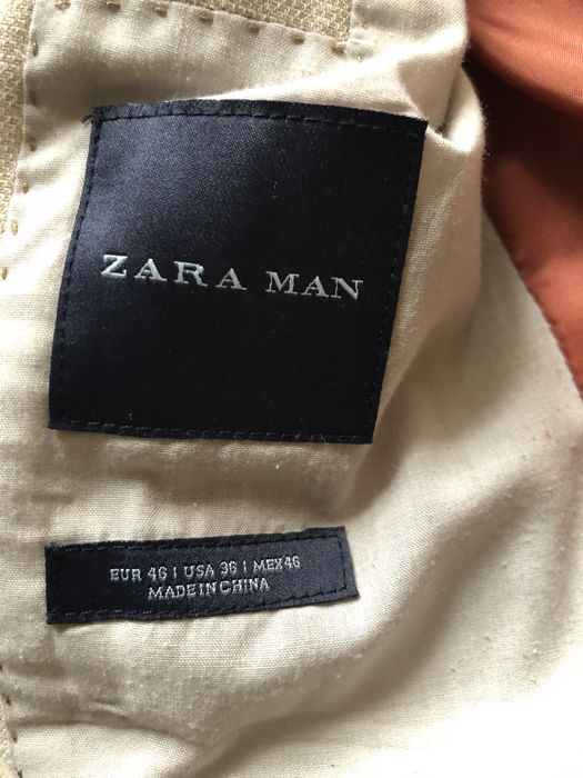Мъжко Памучно Сако Zara