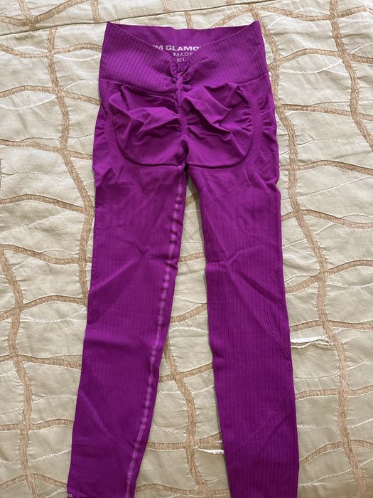 Лилав клин за тренировка- GYM GLAMOUR