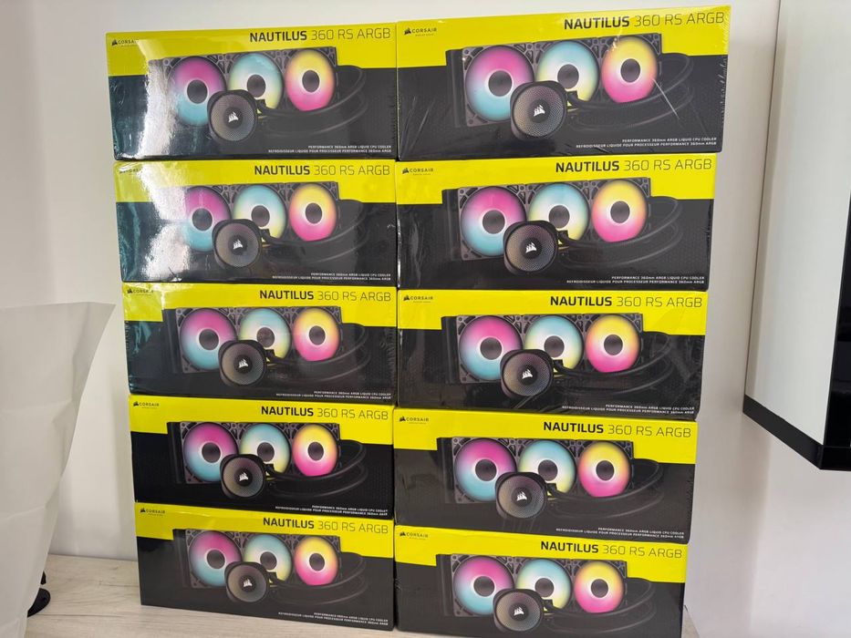 Водяное Охлаждение Corsair Nautilus 360 RS ARGB