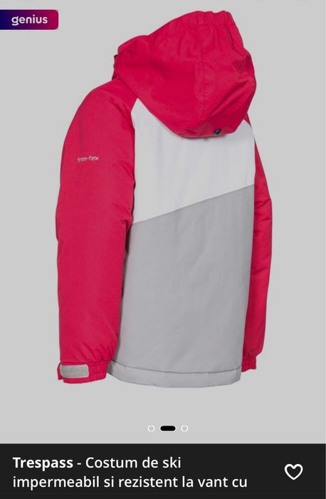 Vand costum skii Trespass