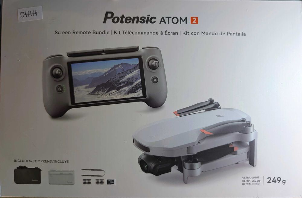 Дрон Potensic Atom 2 с пультом со встроенным экраном