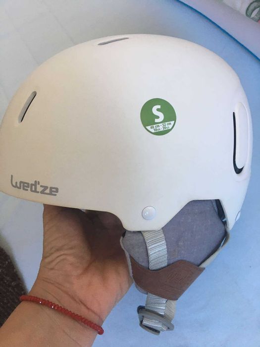 Каска за ски и сноуборд H-FS 300, бяла