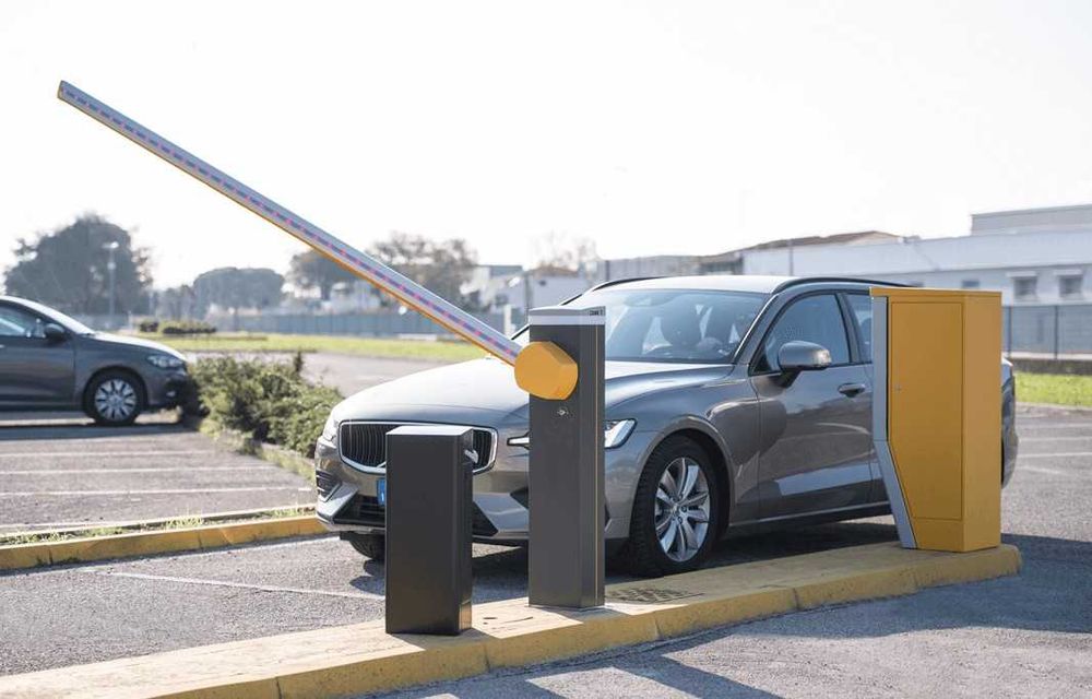 Шлагбаум для автоматических платных стоянок