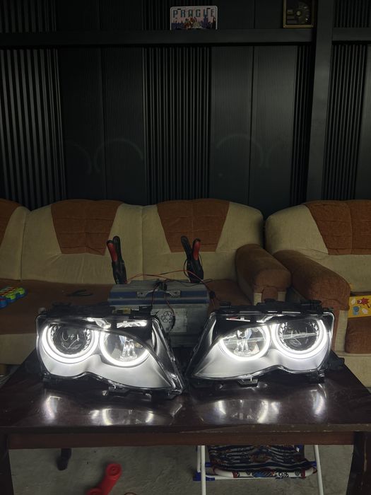 Set Faruri BiLED bmw seria 3 E46