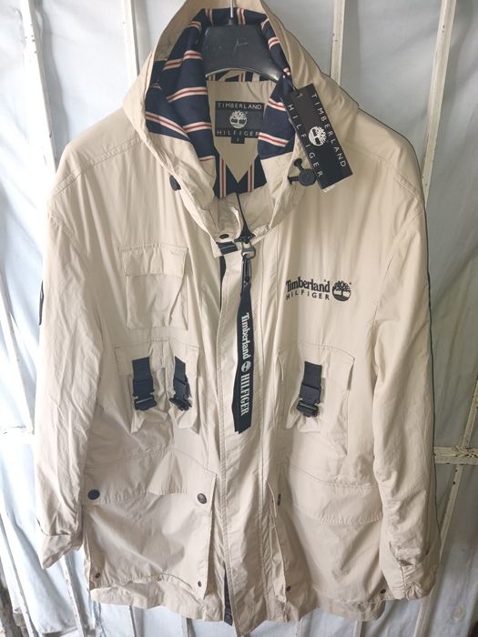 Timberland x Tommy Hilfiger geaca colaborare