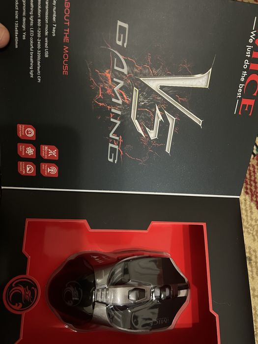 Игровые мышки iMICE V5 черный