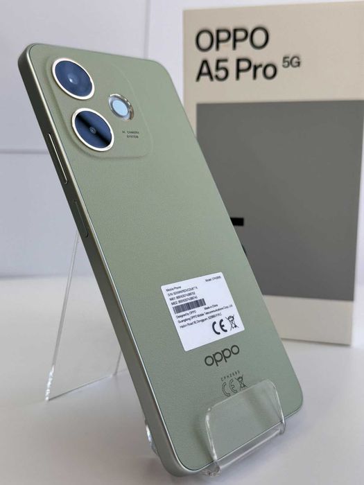 OPPO A5 Pro 5G 256GB 8GB RAM Dual SIM Olive Green Garanție 12 Luni