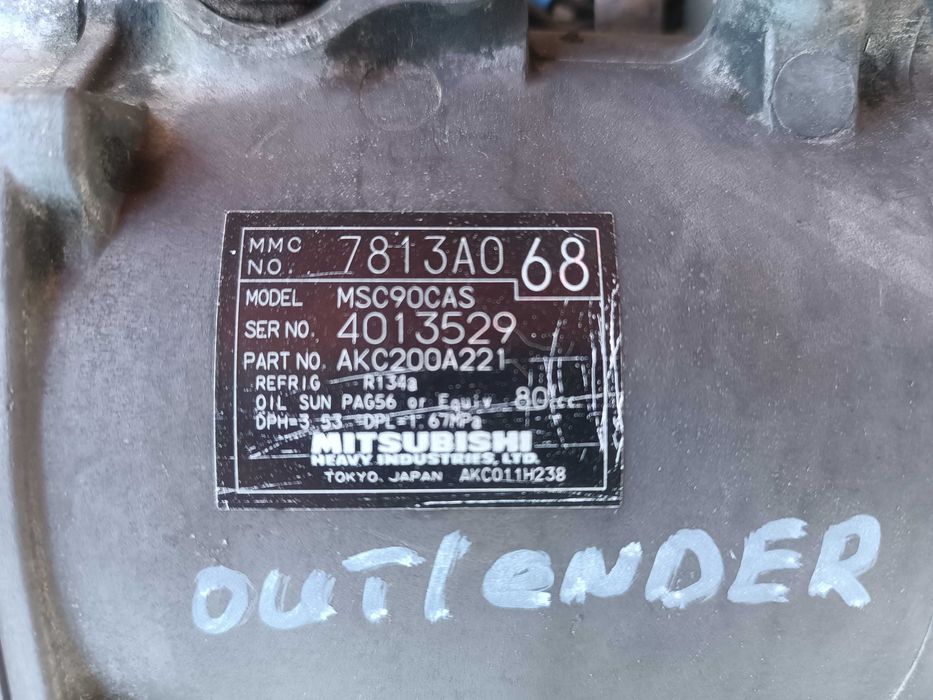 Компресор климатик Митсубиши Аутлендър , Лансер, АСХ - 7813A068
