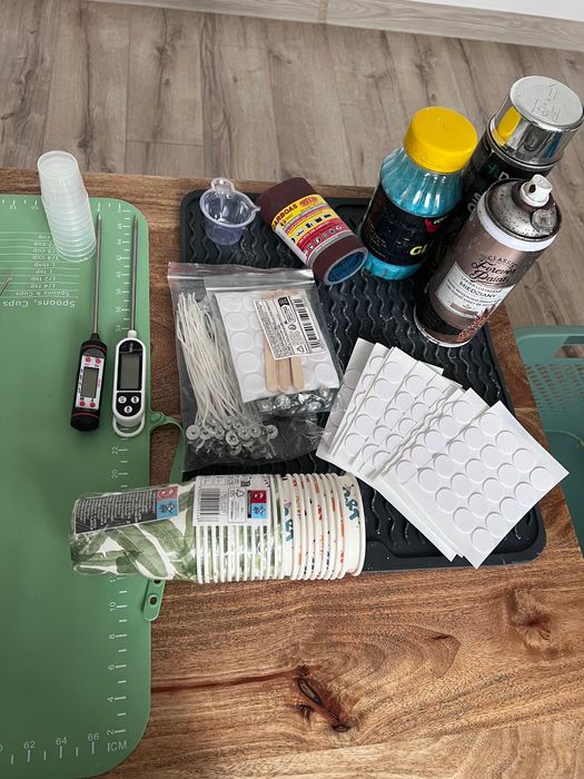 Vand Afacere Lumanari Ceara Soia  Handmade