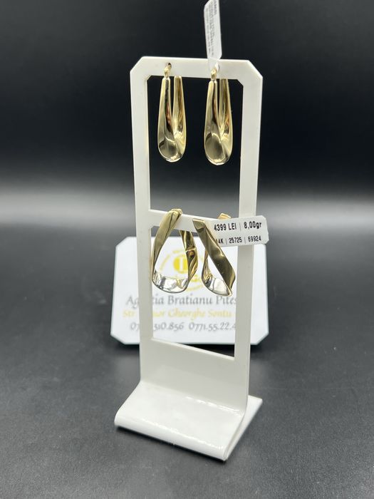 Cercei aur 14k diverse modele
