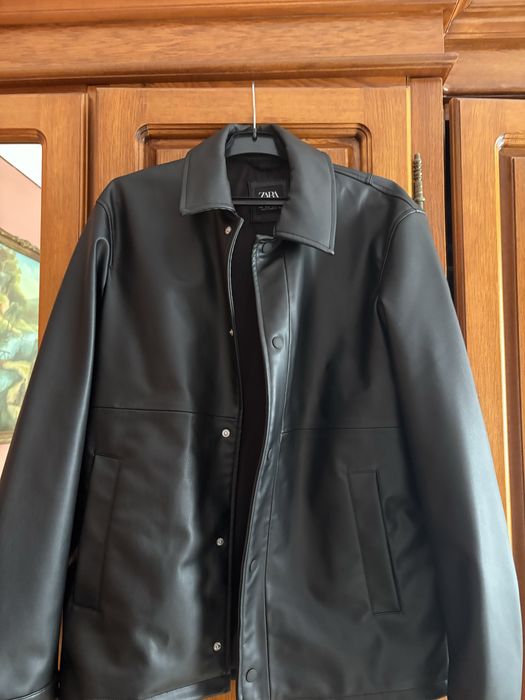 Geaca de piele zara
