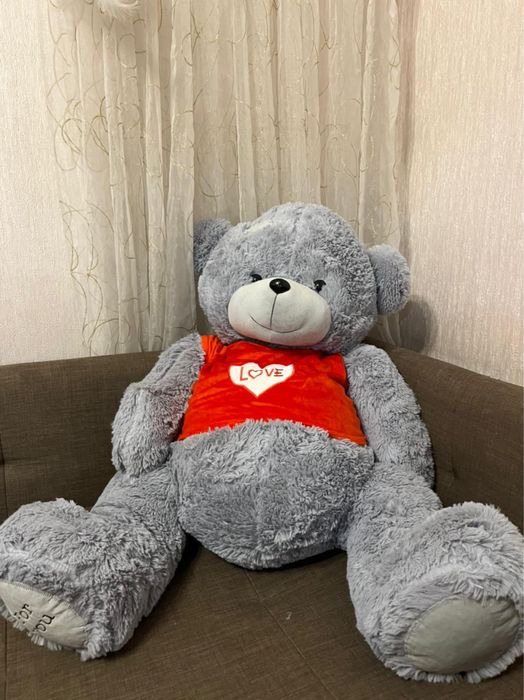 Мишка Тедди! с ростом 120см. Новая