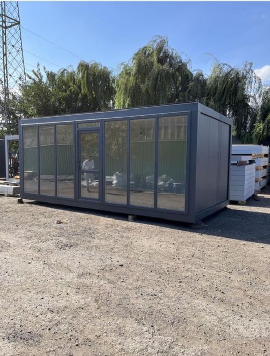 Container containere birou vitrina showrrom spațiu comercial