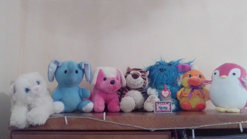 Мягкие игрушки, цена за все,  небольшие по размеру