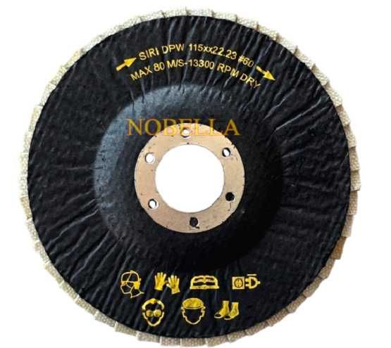 ЛАМЕЛЕН ДИАМАНТЕН ДИСК за пилене, шлайфане Ø115#60за гранитогрес и др.