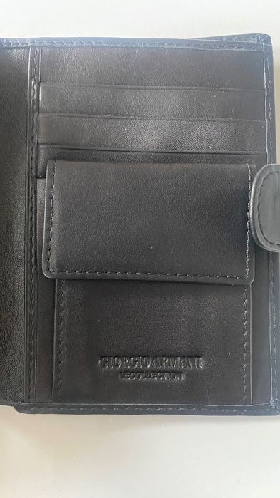 Мъжки кожен  портфейл Giorgio Armani