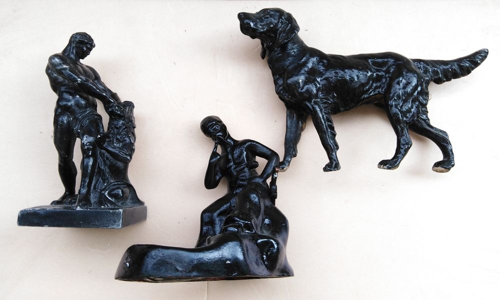 Статуэтки силуминовые.