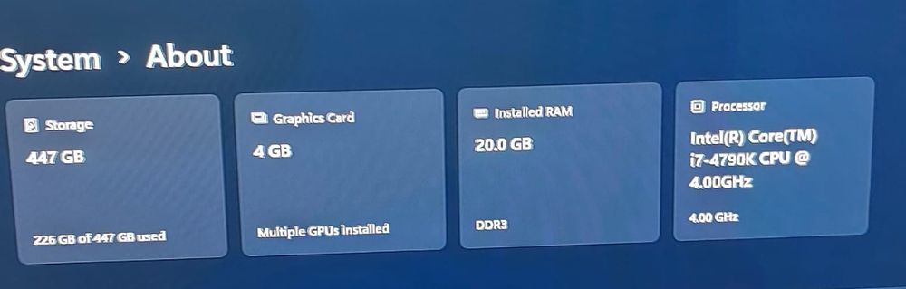 PC Gaming i7 + GTX 1050Ti + 20GB RAM