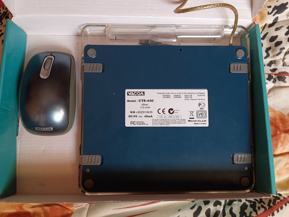 Продавам таблет за рисуване WACOM Graphire 4 в идеално състояние