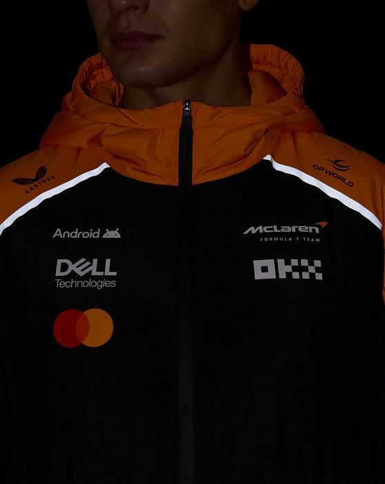 McLaren F1 Team Long Jacket - Оригинално мъжко яке / парка размер L