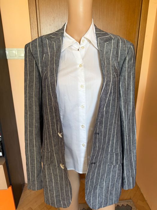 Мъжко  ленено ленено сако British Indigo, размер L/XL