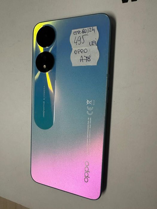 Oppo A78, 128GB, 8GB RAM -T-