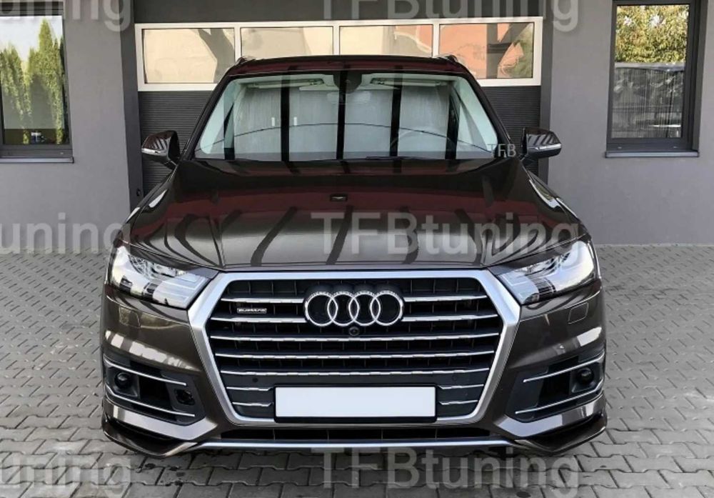Fusta bara fata splitter lip aripioare spoiler Audi Q7 4M 2015-2019