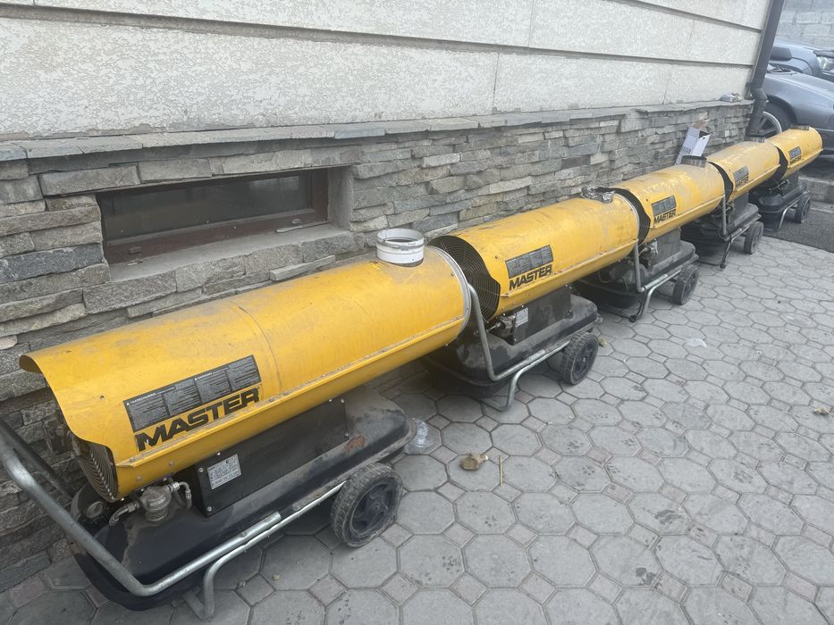 дизельные тепловые пушки Master BV 110 E и Master BV 170 E - Италия