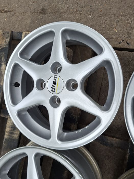 4бр. 14" 4Х100мм Titan, 4x100 Алуминиеви джанти
