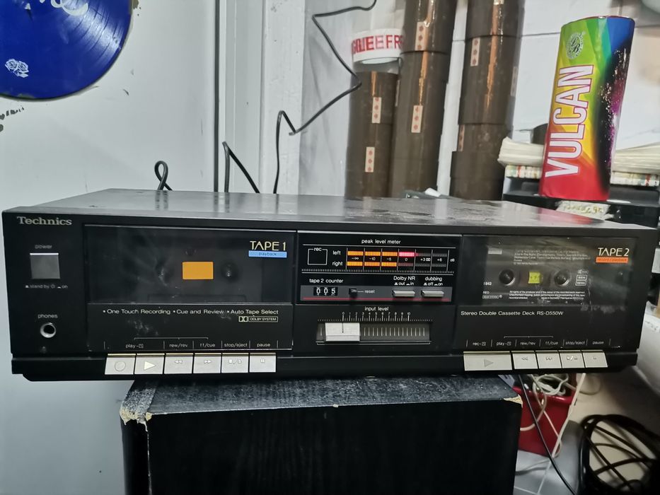 Deck caseta technics rs d550w