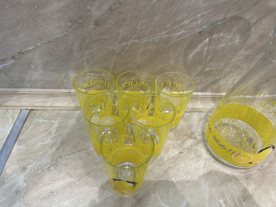 Сервиз чаши с гарафа