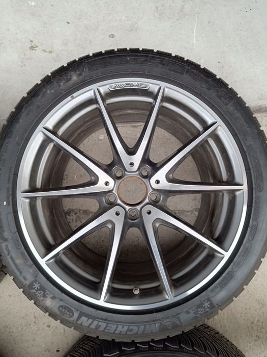 MERCEDES 19 цола 5x112 джанти + гуми 63 AMG W213 W222 W212 W205